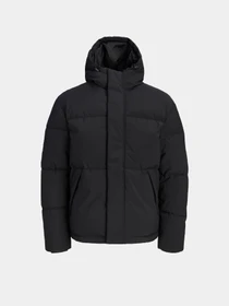 Куртки та дублянки JACK & JONES SOHO PUFFER HOOD модель 12298862_Black Фото