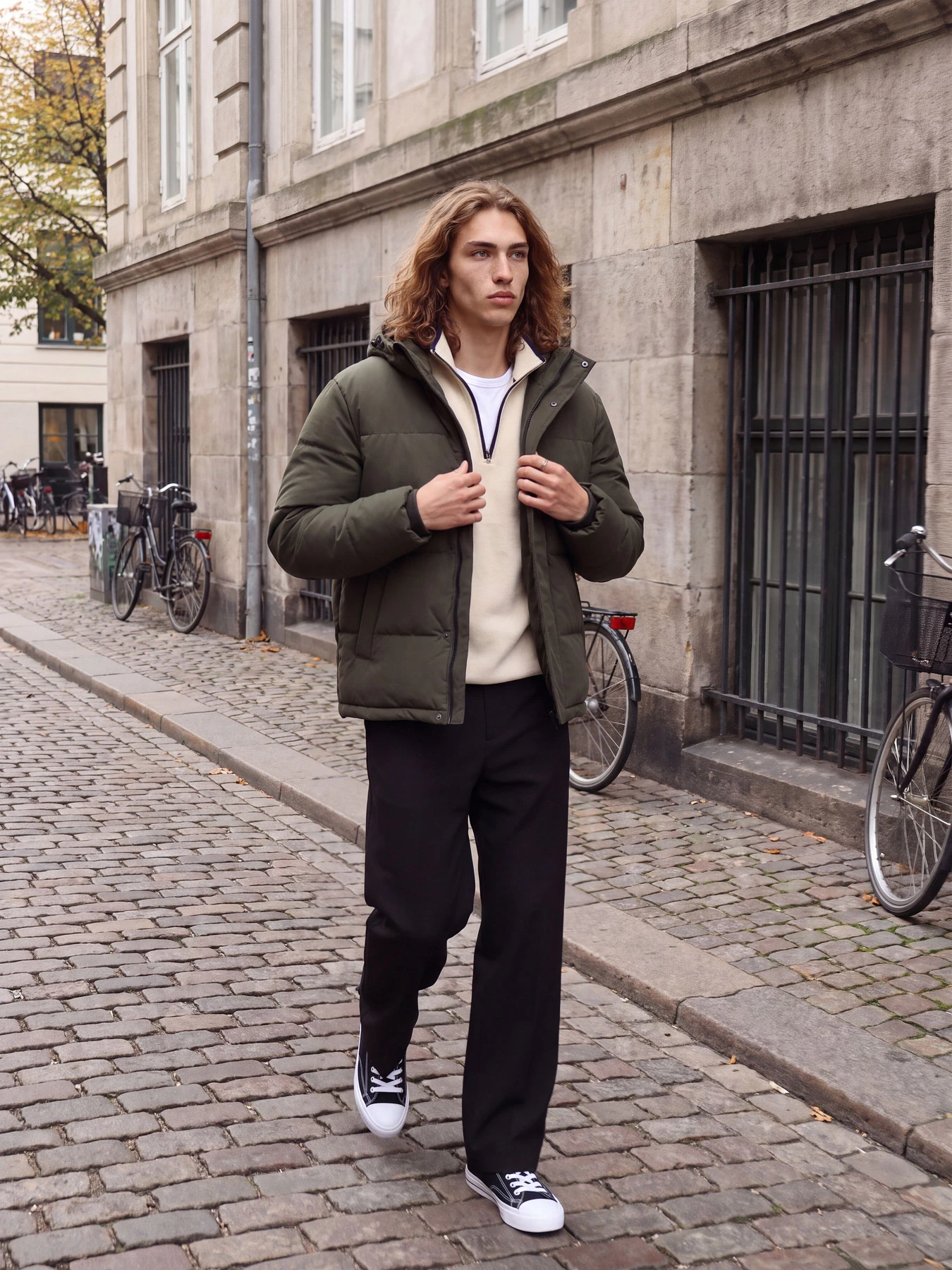 Куртки и дубленки JACK & JONES SOHO PUFFER HOOD модель 12298862_Rosin Куртки и дубленки JACK & JONES SOHO PUFFER HOOD модель 12298862_Rosin Фото