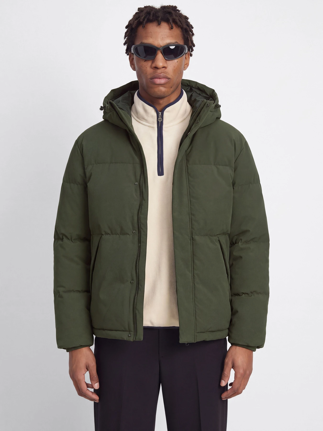 Куртки и дубленки JACK & JONES SOHO PUFFER HOOD модель 12298862_Rosin Куртки и дубленки JACK & JONES SOHO PUFFER HOOD модель 12298862_Rosin Фото
