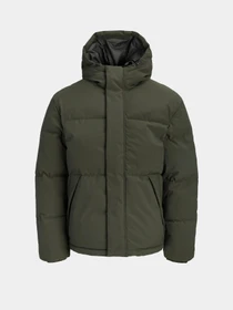 Куртки и дубленки JACK & JONES SOHO PUFFER HOOD модель 12298862_Rosin Фото