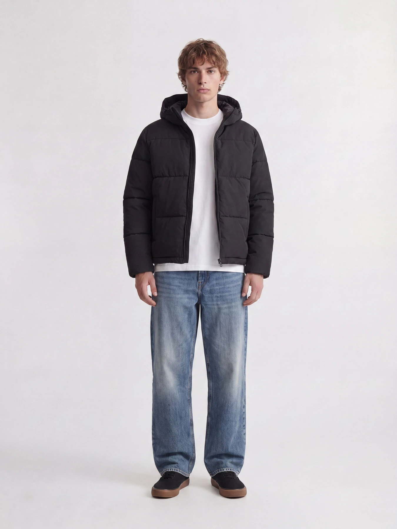 Куртки та дублянки JACK & JONES GALAXY PUFFER JACKET модель 12303930_Black Куртки та дублянки JACK & JONES GALAXY PUFFER JACKET модель 12303930_Black Фото