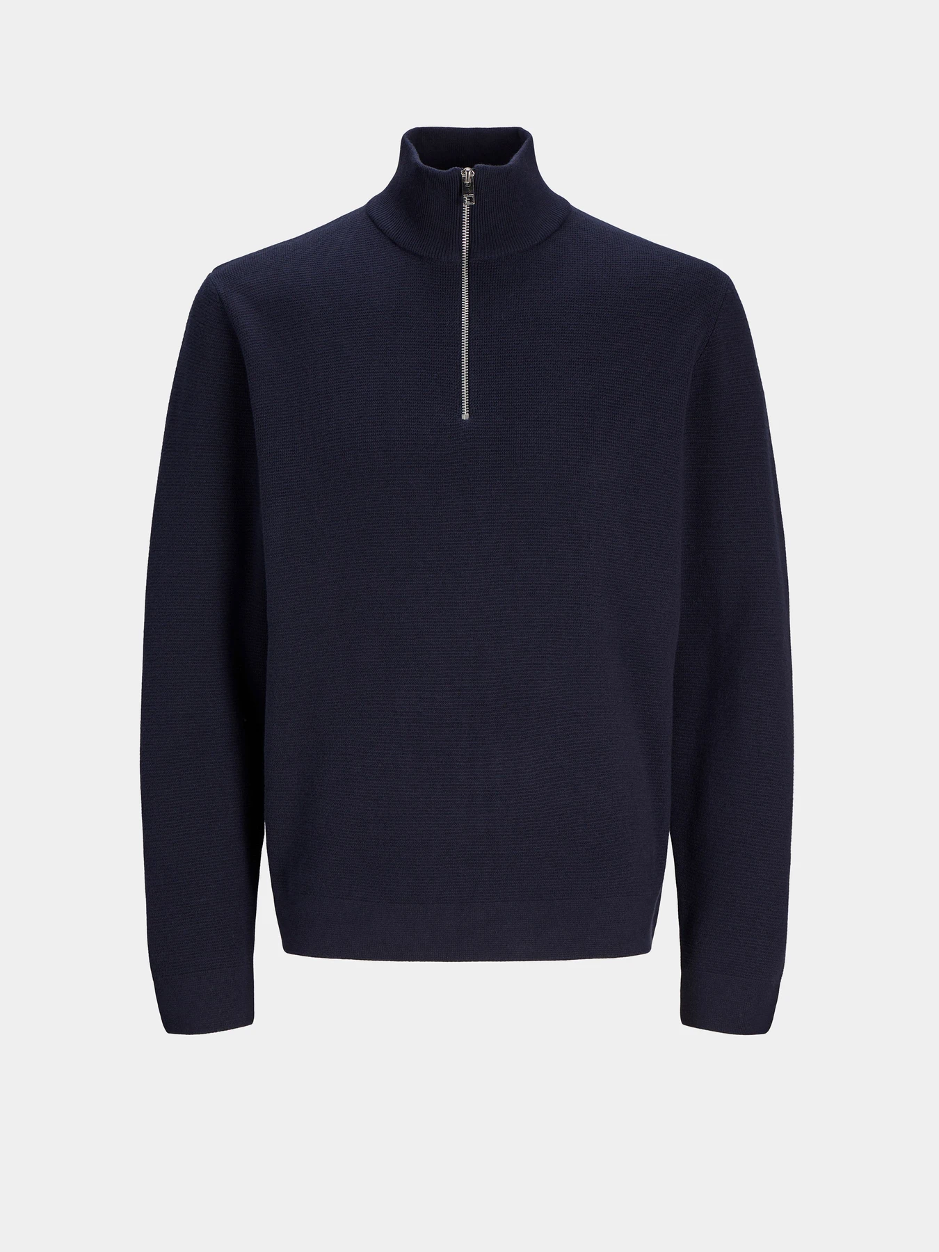 Свитеры и кардиганы JACK & JONES BLAMILANO STITCH KNIT HALF ZIP модель 12259664_Night Sky Фото
