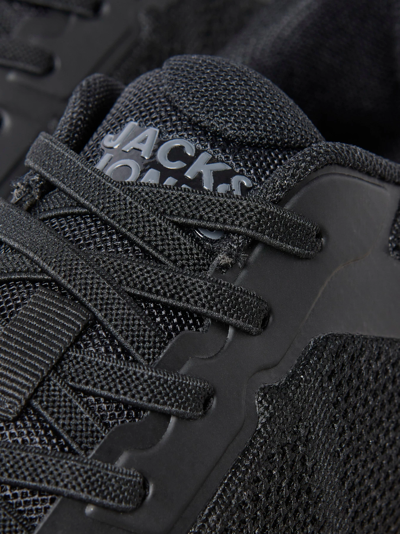 Кросівки JACK & JONES DRAGO KNIT SNEAKER модель 12298616_Anthracite Mono Фото
