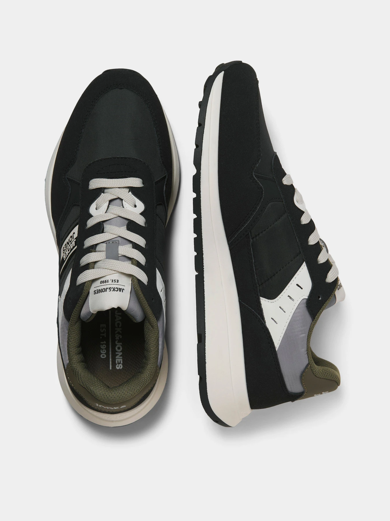 Кроссовки JACK & JONES WOSWALD TAPE COMBO SNEAKER модель 12291848_Anthracite Фото