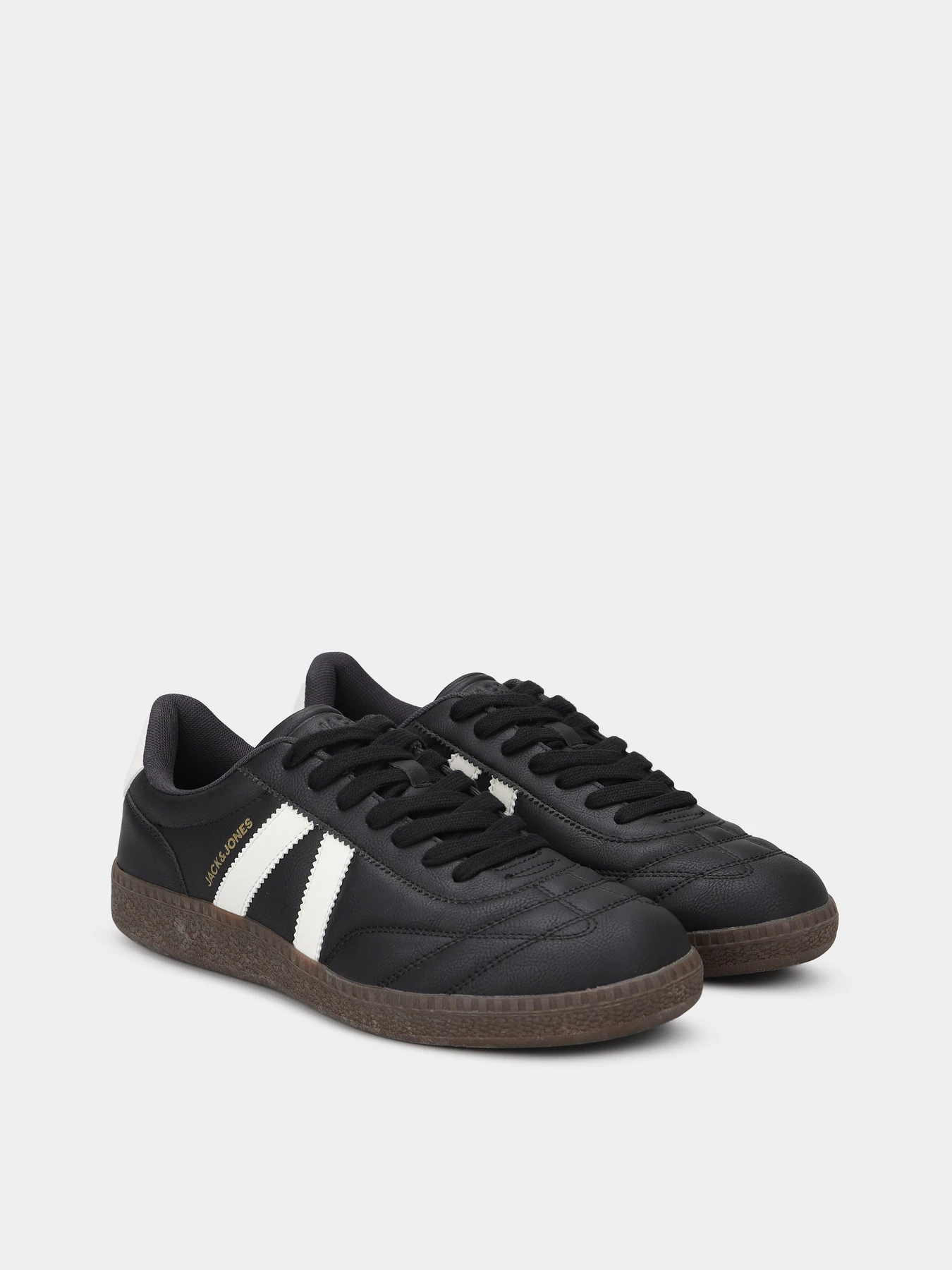 Кроссовки JACK & JONES KIRK SOCCER SNEAKER модель 12307085_Anthracite Marshmallow Кроссовки JACK & JONES KIRK SOCCER SNEAKER модель 12307085_Anthracite Marshmallow Фото