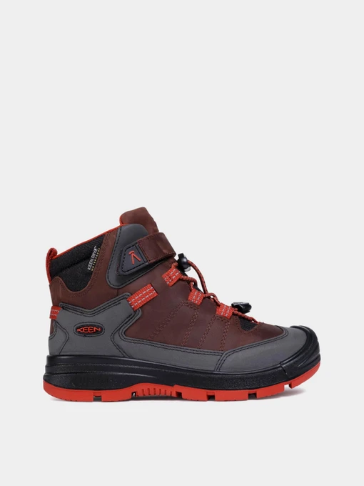 Ботинки и сапоги Keen Redwood Mid Wp модель 1023888 Коричневий, червоний, чорни Фото