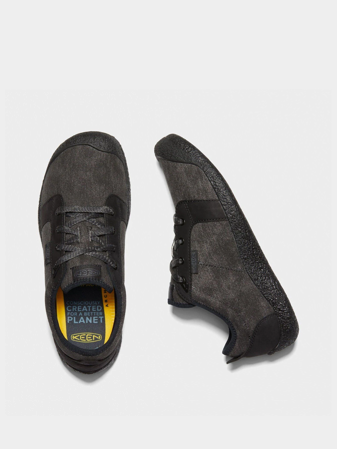 Кросівки Keen Howser Canvas Lace-Up модель 1026145 Сліпони Чорний Кросівки Keen Howser Canvas Lace-Up модель 1026145 Сліпони Чорний Фото