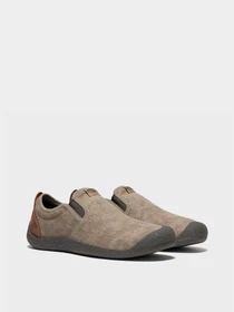 Сліпони та мокасини Keen Howser Canvas модель 1026146 Сліпони Бежевий Фото