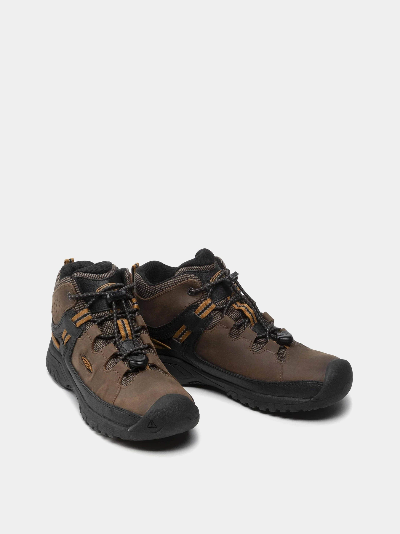 Черевики та чоботи Keen Targhee Mid Wp модель 1019834 Коричневий, чорний Фото