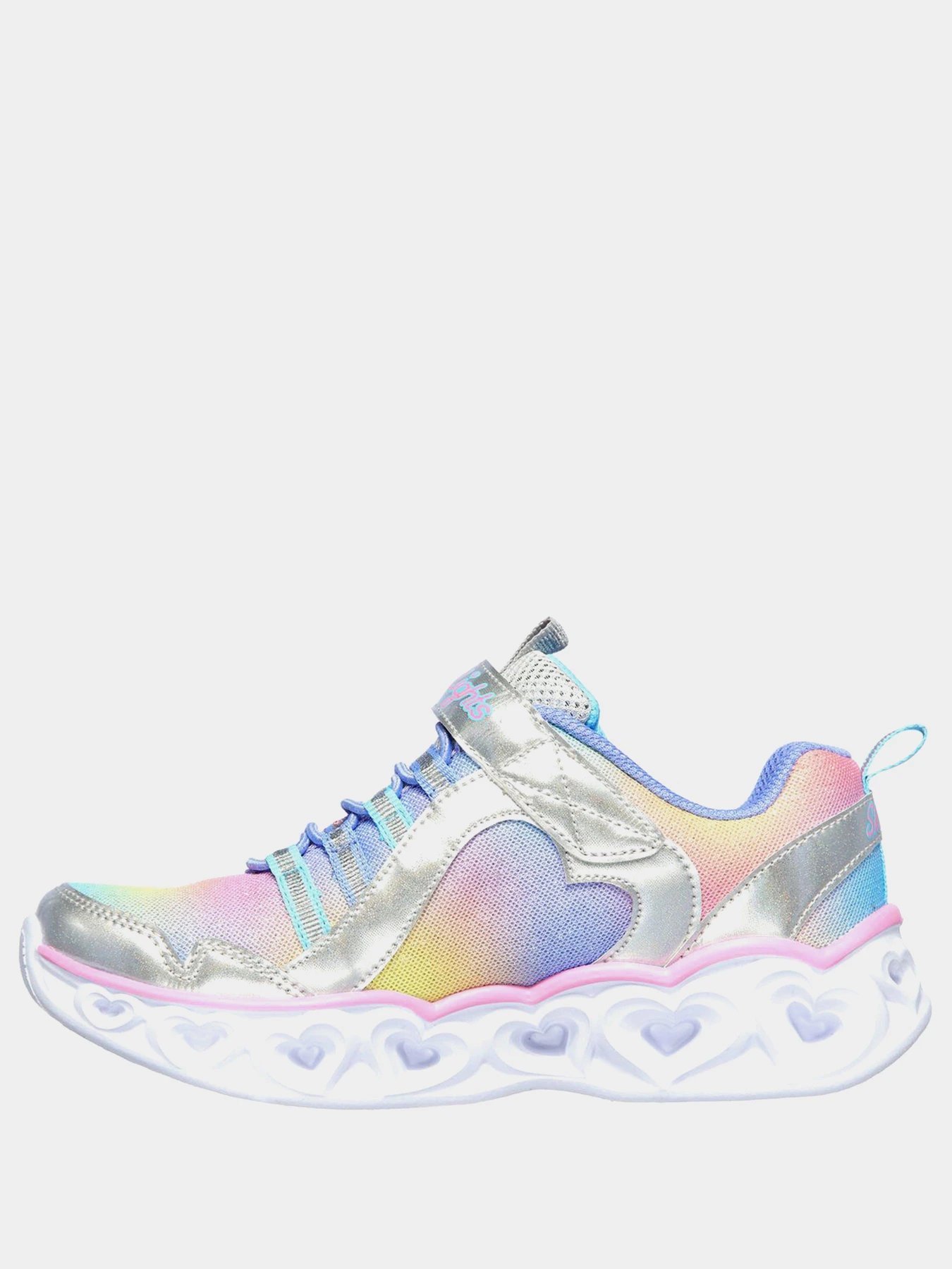 Кроссовки Skechers S Lights: Heart Lights - Rainbow Lux модель 302308L SMLT Фото