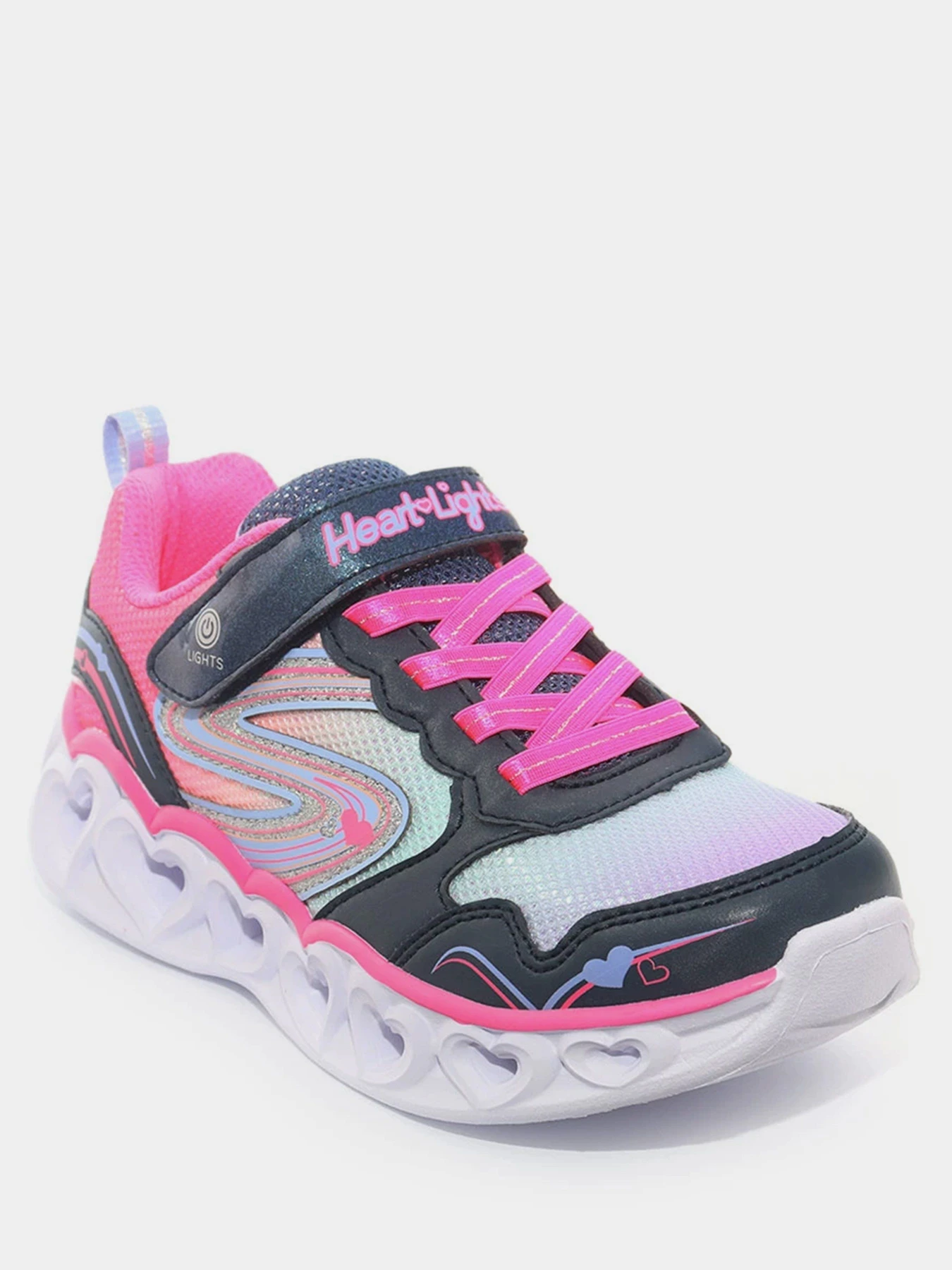 Кроссовки Skechers S Lights: Heart Lights - Love Spark модель 20294L NVMT Кроссовки Skechers S Lights: Heart Lights - Love Spark модель 20294L NVMT Фото