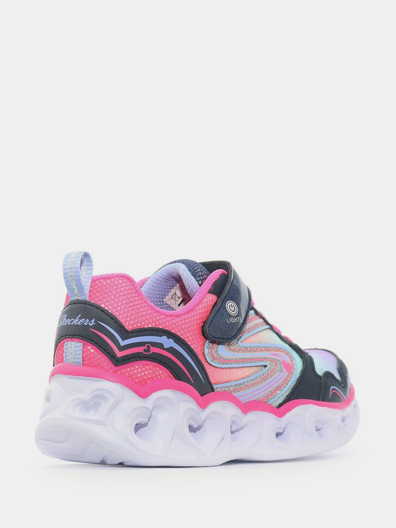 Кроссовки Skechers S Lights: Heart Lights - Love Spark модель 20294L NVMT Кроссовки Skechers S Lights: Heart Lights - Love Spark модель 20294L NVMT Фото