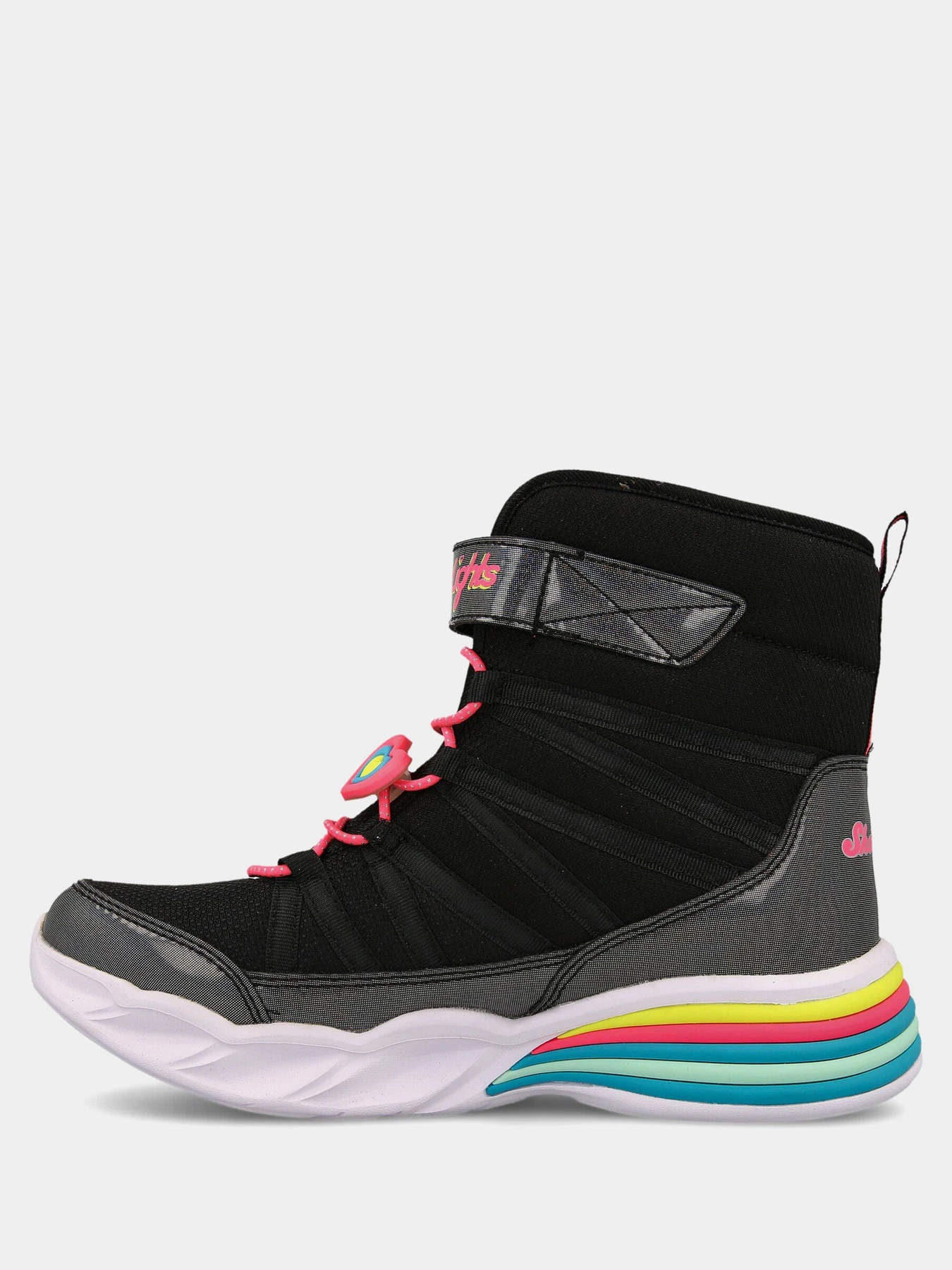 Ботинки и сапоги Skechers Sweetheart Lights - Love to Shine модель 302661L BKHP Ботинки и сапоги Skechers Sweetheart Lights - Love to Shine модель 302661L BKHP Фото