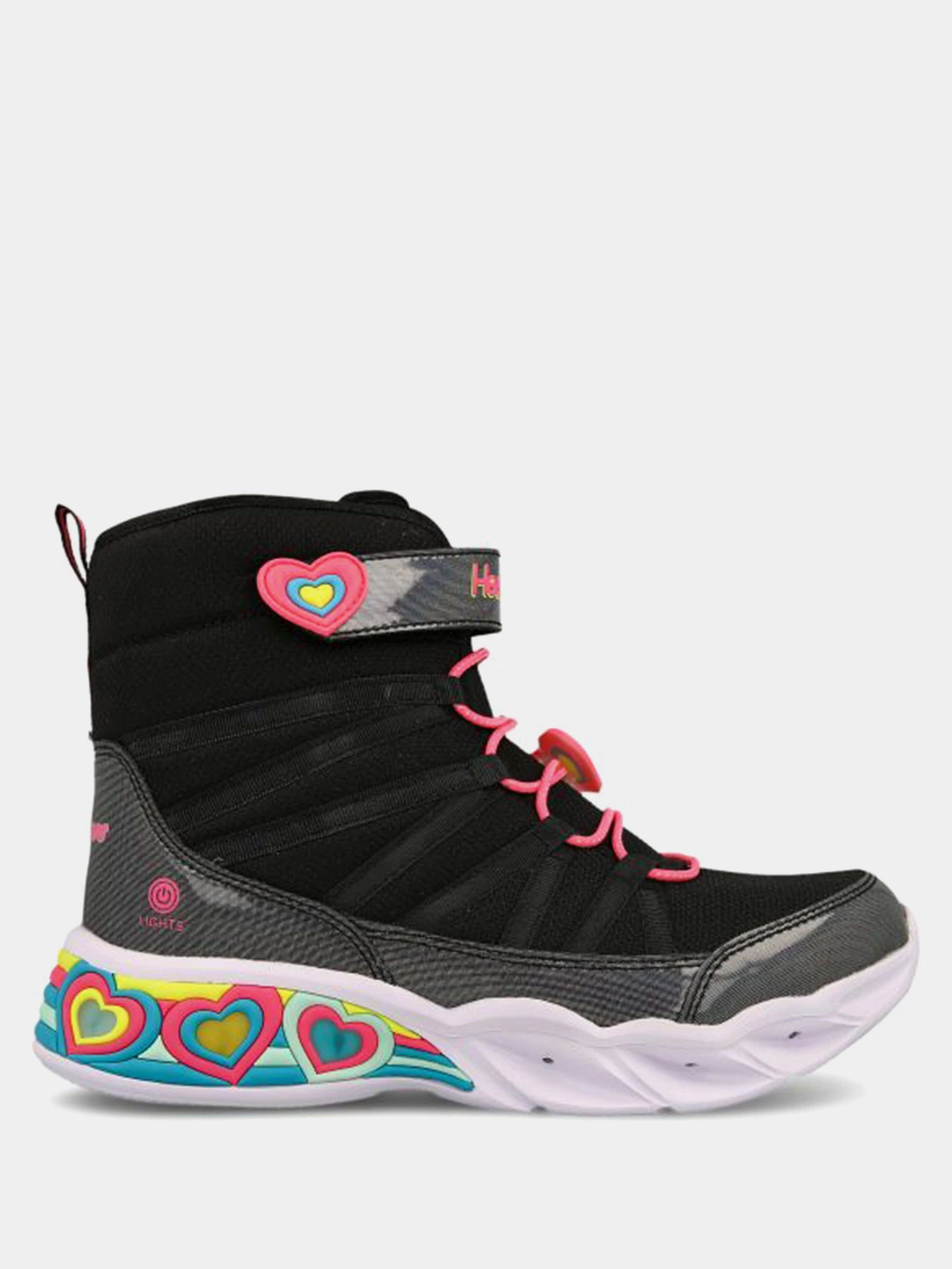 Ботинки и сапоги Skechers Sweetheart Lights - Love to Shine модель 302661L BKHP Ботинки и сапоги Skechers Sweetheart Lights - Love to Shine модель 302661L BKHP Фото