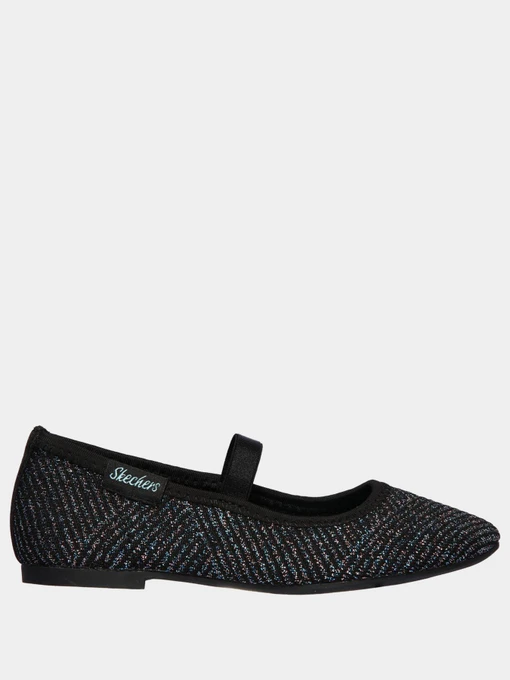 Туфли и лоферы Skechers Cleo Round - Princess Knit модель 302869L BKMT Фото