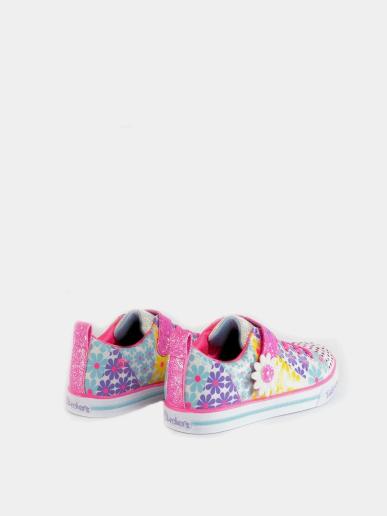 Кеды Skechers Twinkle Toes®: Sparkle Lite - Super Blooms модель 314761L WMLT Фото