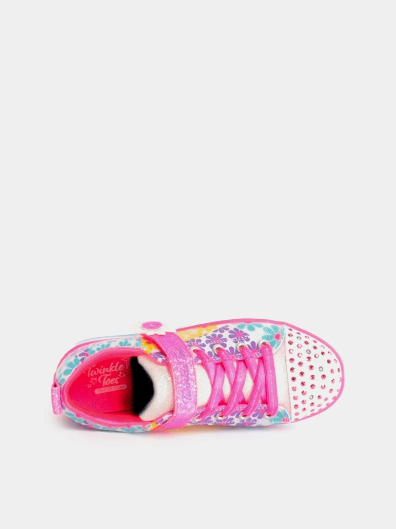 Кеды Skechers Twinkle Toes®: Sparkle Lite - Super Blooms модель 314761L WMLT Фото