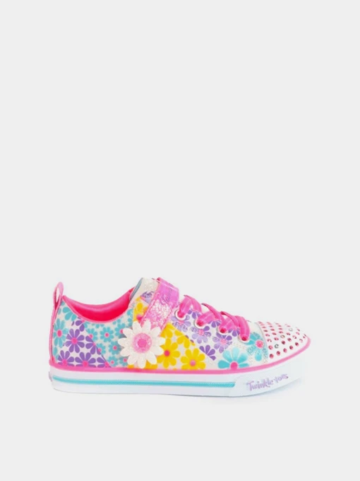 Кеды Skechers Twinkle Toes®: Sparkle Lite - Super Blooms модель 314761L WMLT Фото
