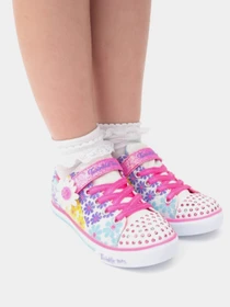 Кеды Skechers Twinkle Toes®: Sparkle Lite - Super Blooms модель 314761L WMLT Фото