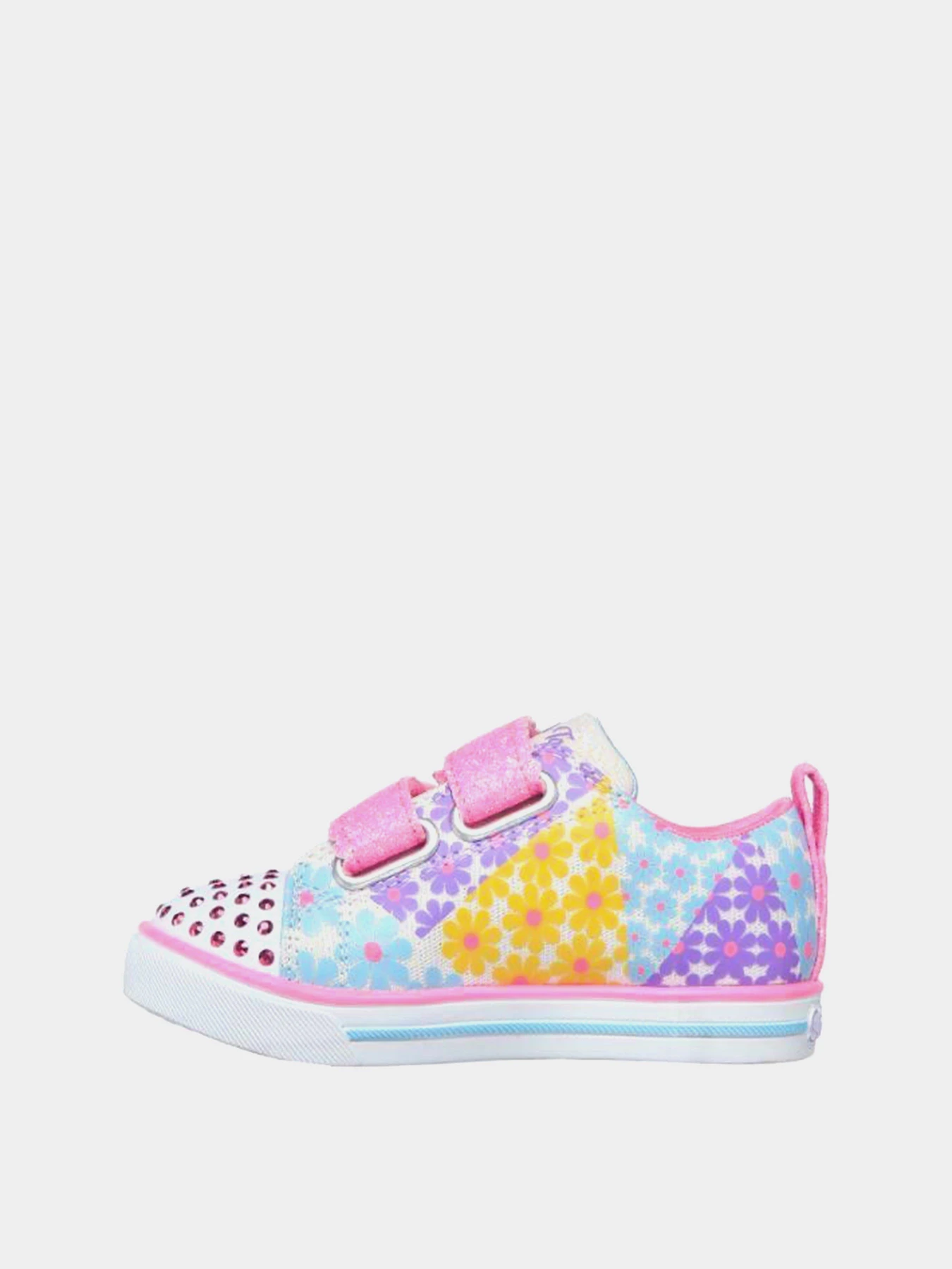 Кеды Skechers Twinkle Toes®: Sparkle Lite - Mini Blooms модель 314762N WMLT Фото
