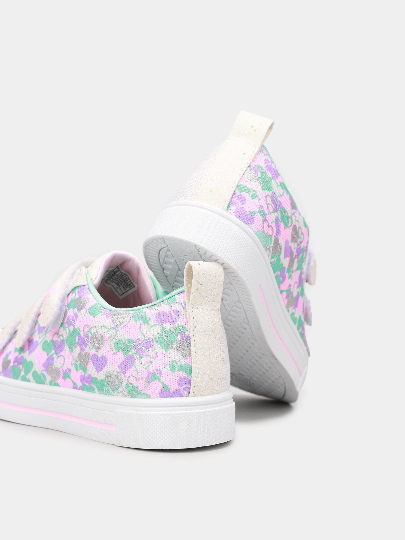Кеды Skechers Twinkle Toes: Twinkle Sparks -Shining Hearts модель 314798L WMLT Кеды Skechers Twinkle Toes: Twinkle Sparks -Shining Hearts модель 314798L WMLT Фото