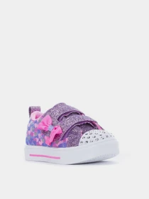 Кеды Skechers Twinkle Toes Lighted - Twinkle Sparks and Hearts модель 314799N PRMT Фото