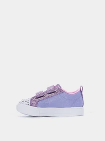 Кеды Skechers Twinkle Toes Lighted - Twinkle Sparks and Hearts модель 314799N PRMT Фото
