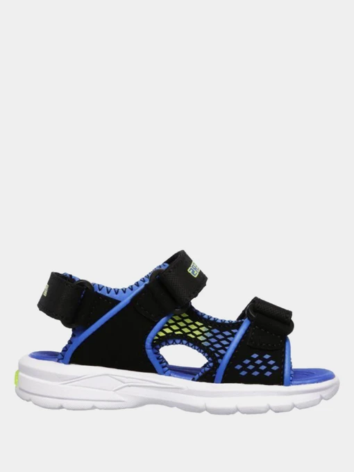 Сандалии Skechers S Lights: E II - Beach Glowers модель 90558N BBLM Фото