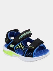 Сандалии Skechers S Lights: E II - Beach Glowers модель 90558N BBLM Фото