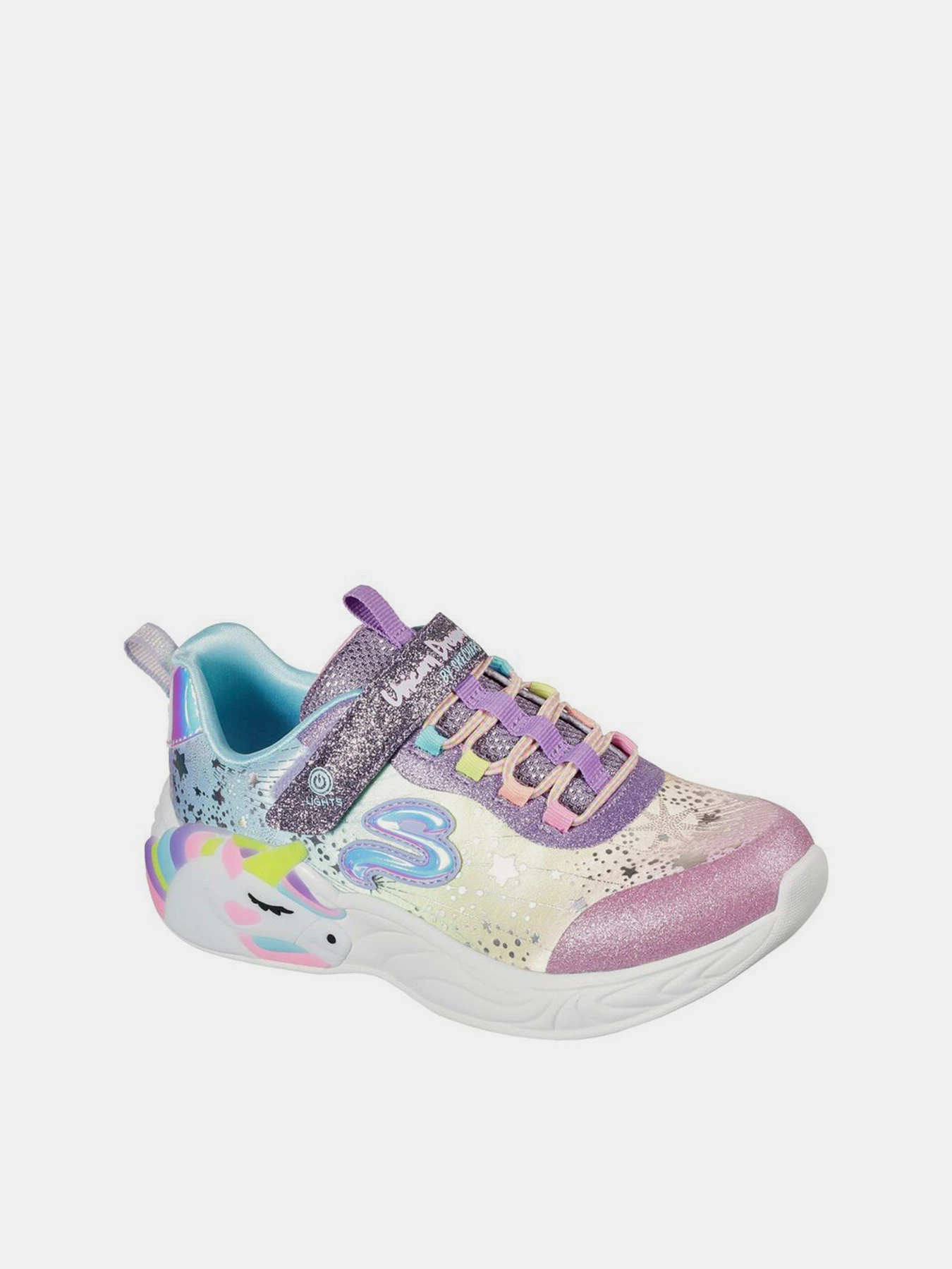Кросівки Skechers S-LIGHTS UNICORN DREAMS модель 302311L PRMT Кросівки Skechers S-LIGHTS UNICORN DREAMS модель 302311L PRMT Фото