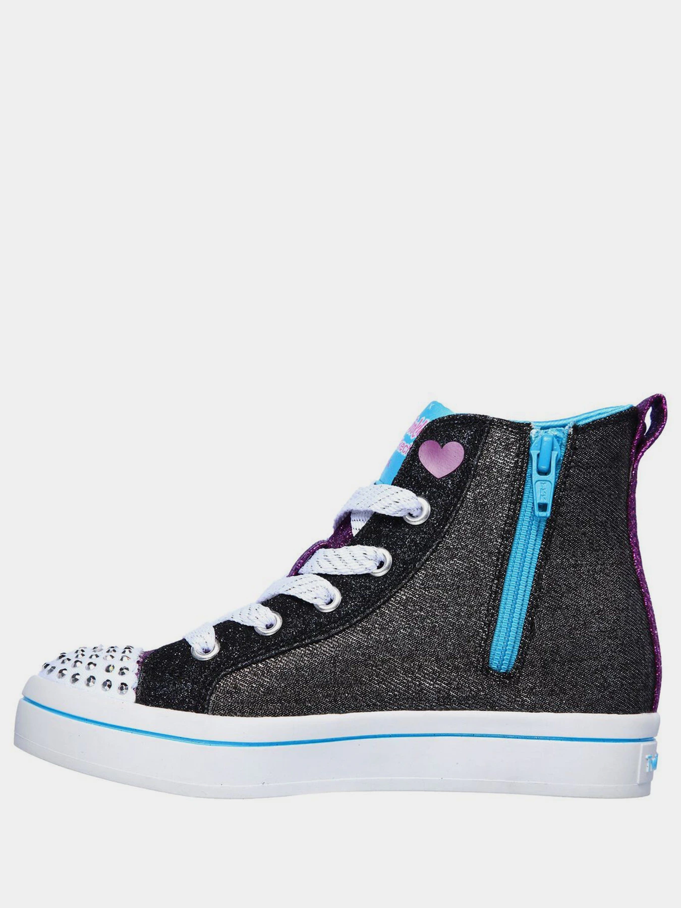 Кеди Skechers Twinkle Toes модель 20234L BKMT Кеди Skechers Twinkle Toes модель 20234L BKMT Фото