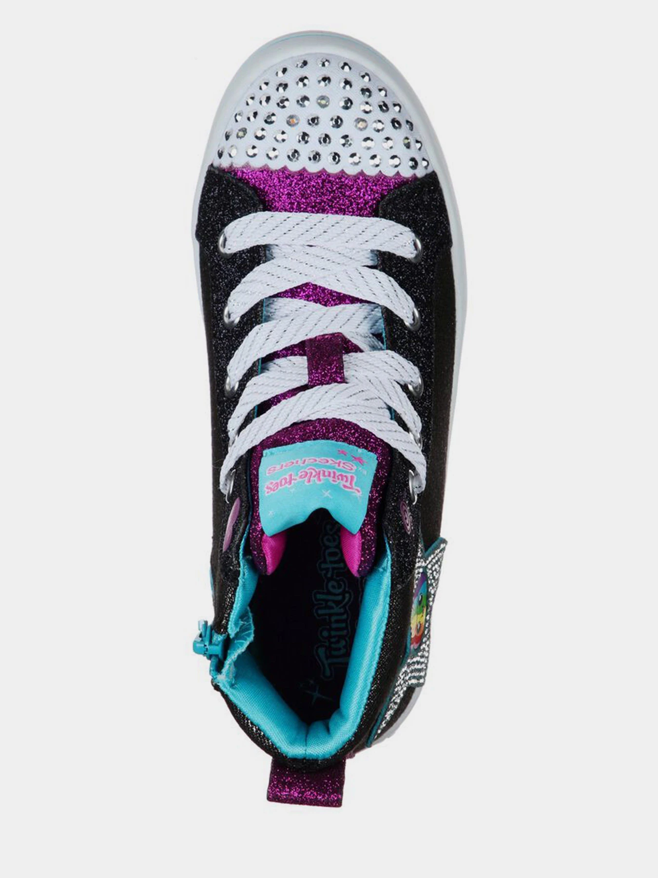 Кеди Skechers Twinkle Toes модель 20234L BKMT Кеди Skechers Twinkle Toes модель 20234L BKMT Фото
