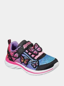 Кроссовки Skechers Quick Kicks - Flutter Joy модель 302207L BKMT Фото
