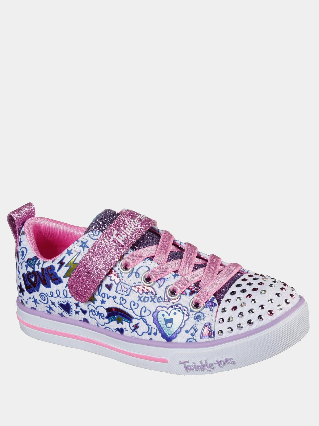 Кеды Skechers Twinkle Toes: Sparkle Lite модель 314757L WMLT Фото