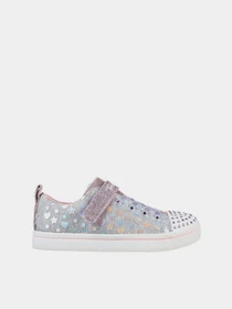Кеды Skechers TWINKLE TOES: SPARKLE RAYZ - HEATHER & SHINE модель 314846L GYMT Фото