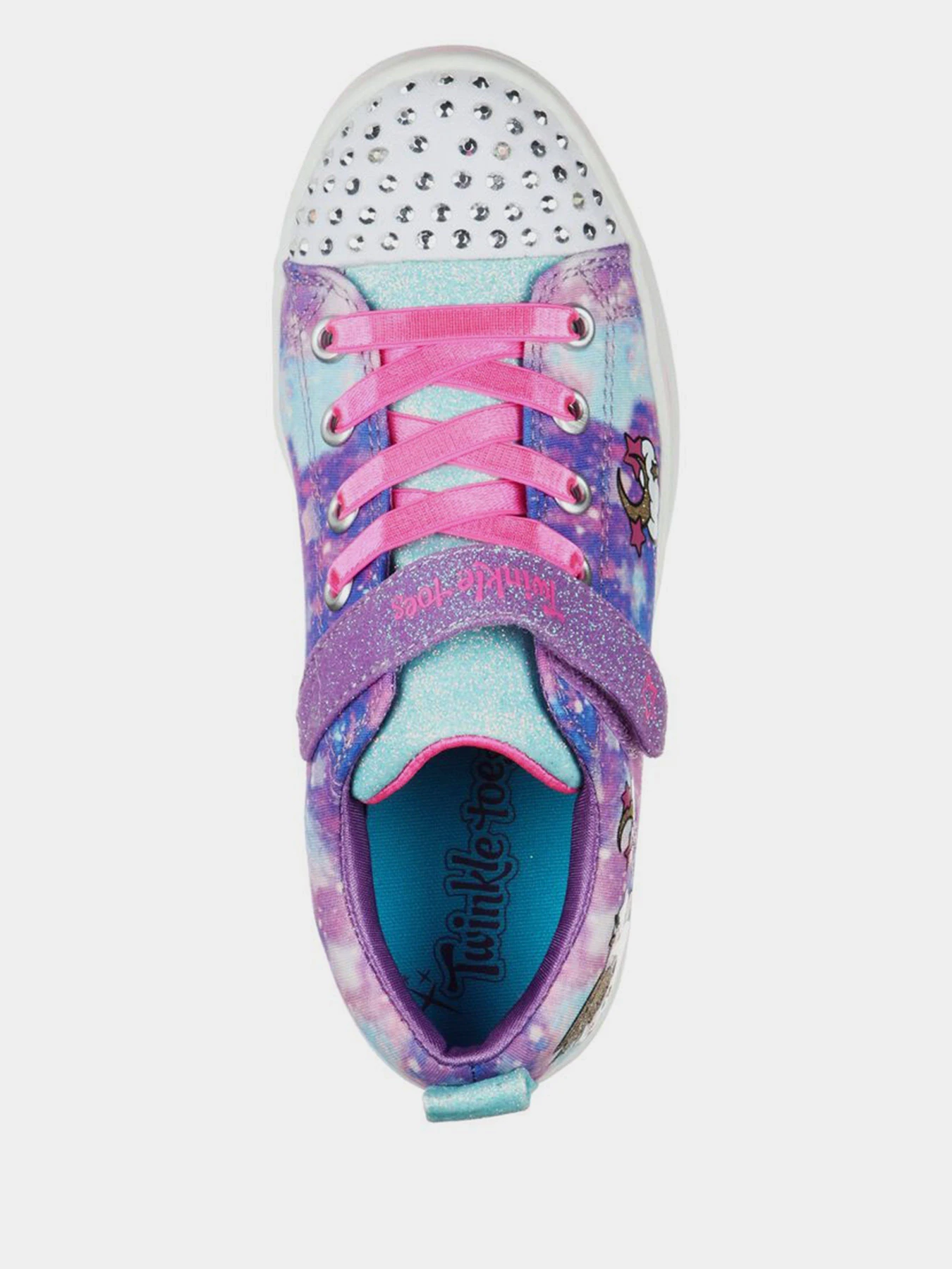 Кеды Skechers Twinkle Toes: Sparkle Rayz модель 314848L PRMT Кеды Skechers Twinkle Toes: Sparkle Rayz модель 314848L PRMT Фото