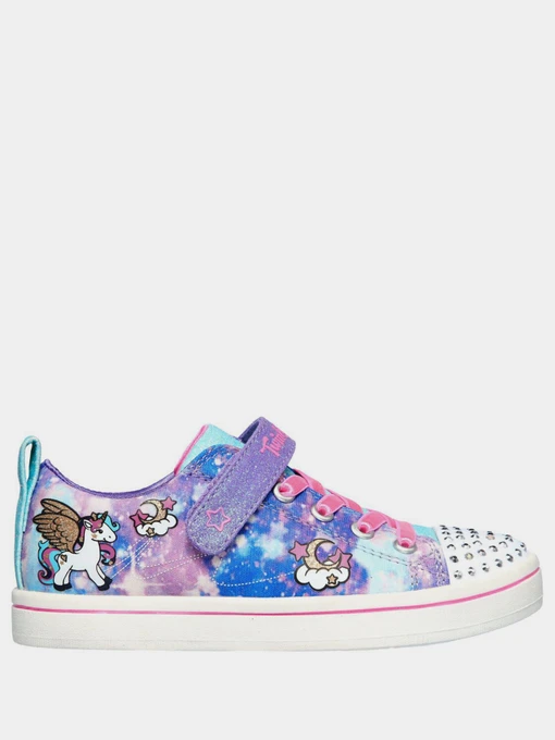 Кеды Skechers Twinkle Toes: Sparkle Rayz модель 314848L PRMT Фото