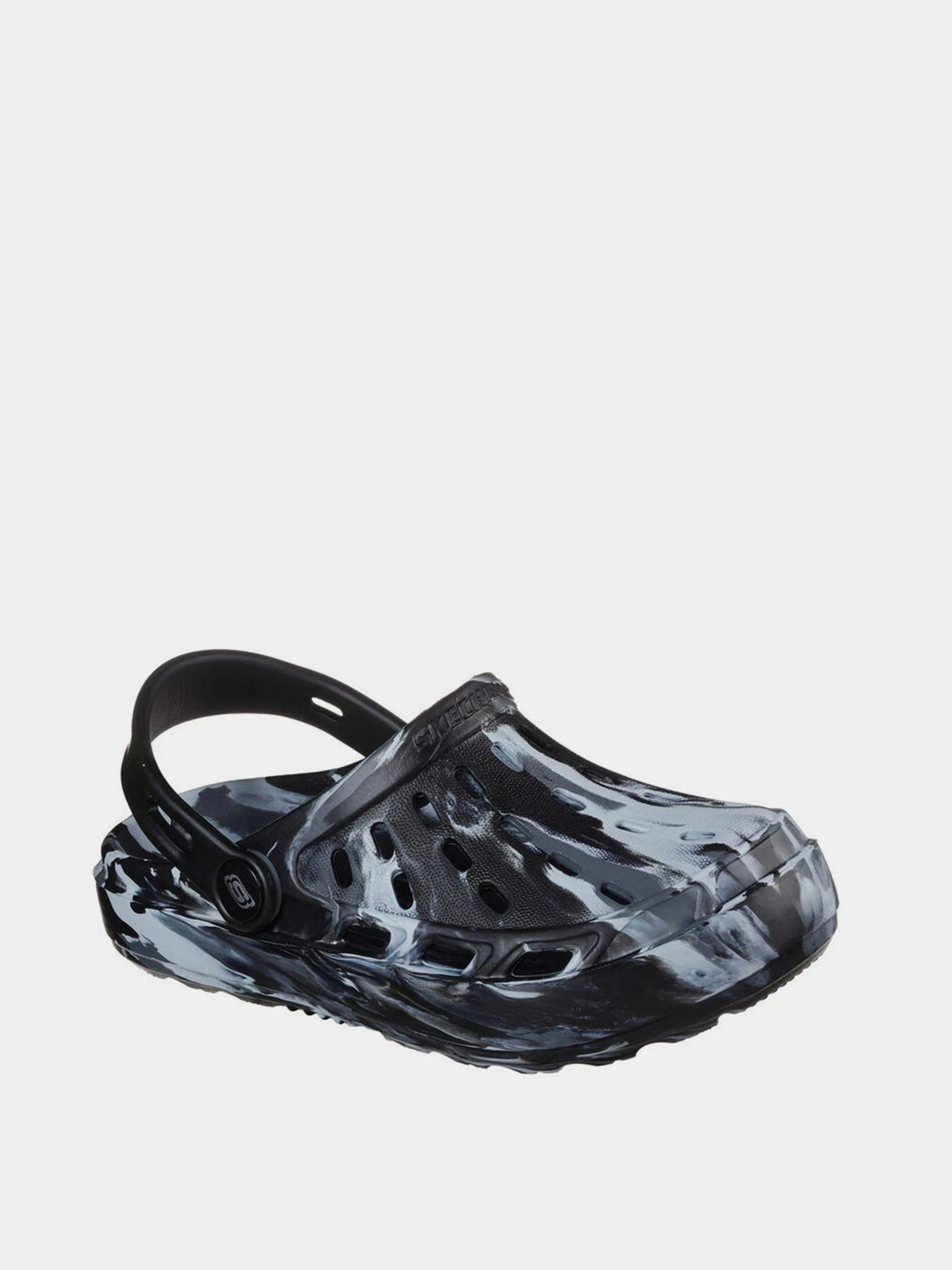 Шлёпанцы Skechers Foamies Swifters Shore Blast Clog модель 400065L BKGY Шлёпанцы Skechers Foamies Swifters Shore Blast Clog модель 400065L BKGY Фото