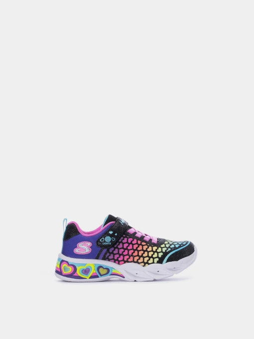 Кросівки Skechers Heart Lights Sweetheart Lights модель 302312L BKMT Фото