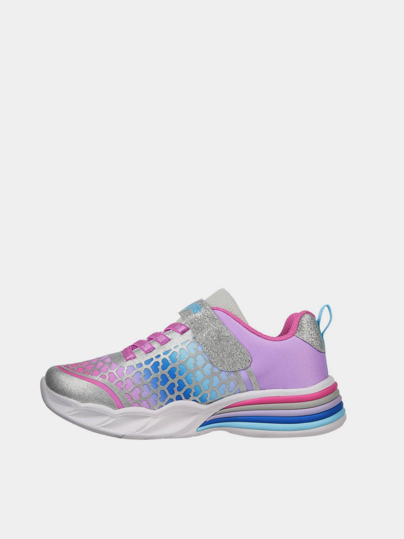 Кроссовки Skechers Heart Lights Sweetheart Lights модель 302312L SMLT Кроссовки Skechers Heart Lights Sweetheart Lights модель 302312L SMLT Фото