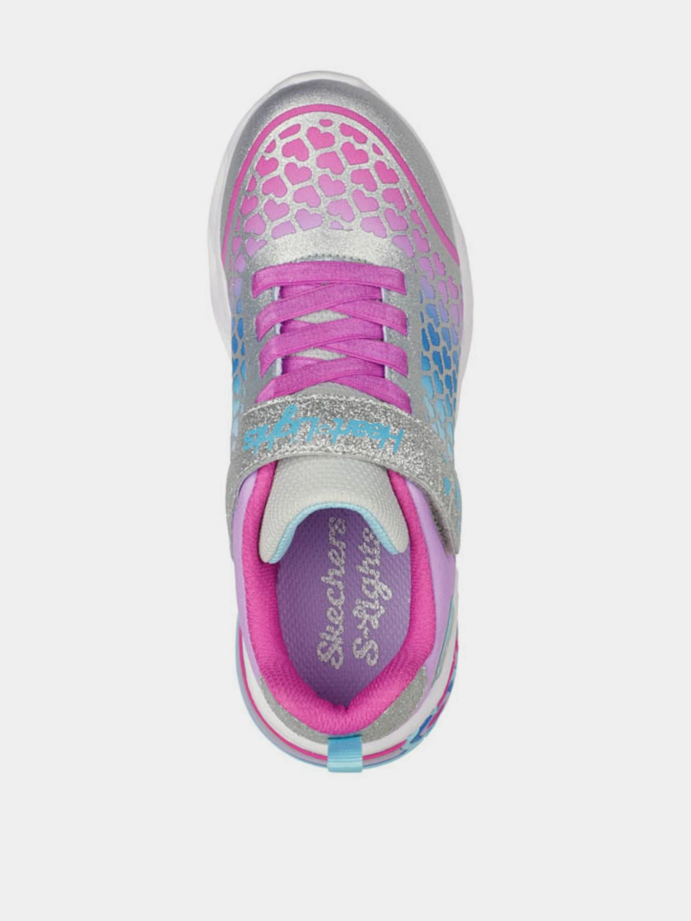 Кроссовки Skechers Heart Lights Sweetheart Lights модель 302312L SMLT Кроссовки Skechers Heart Lights Sweetheart Lights модель 302312L SMLT Фото