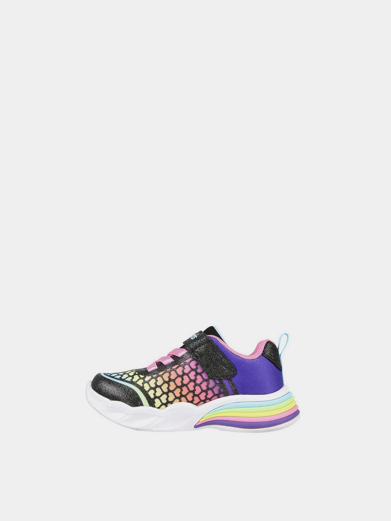 Кроссовки Skechers Heart Lights Sweetheart Lights модель 302312N BKMT Кроссовки Skechers Heart Lights Sweetheart Lights модель 302312N BKMT Фото