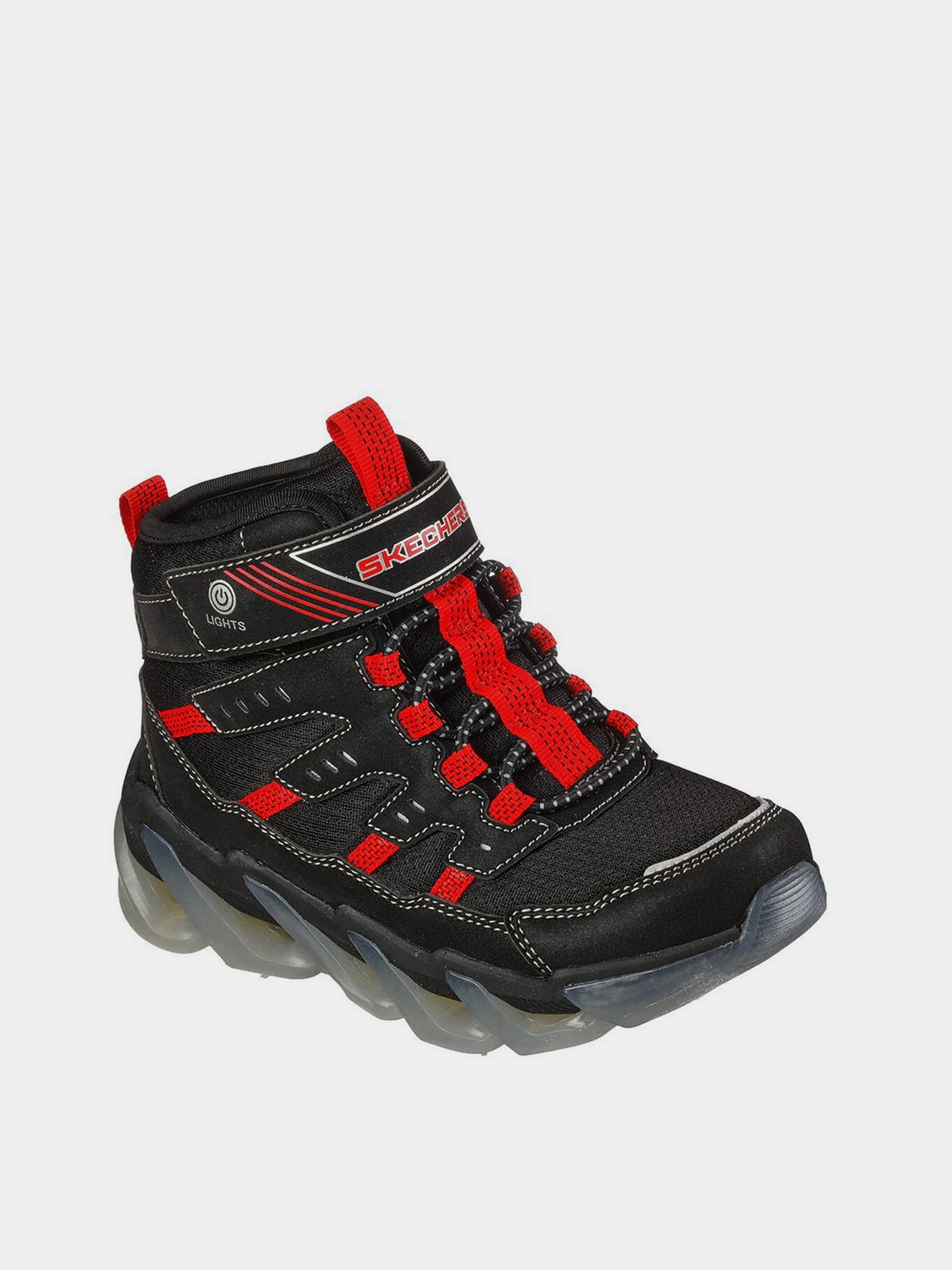 Ботинки и сапоги Skechers S Lights: Mega Surge модель 400131L BKRD Ботинки и сапоги Skechers S Lights: Mega Surge модель 400131L BKRD Фото