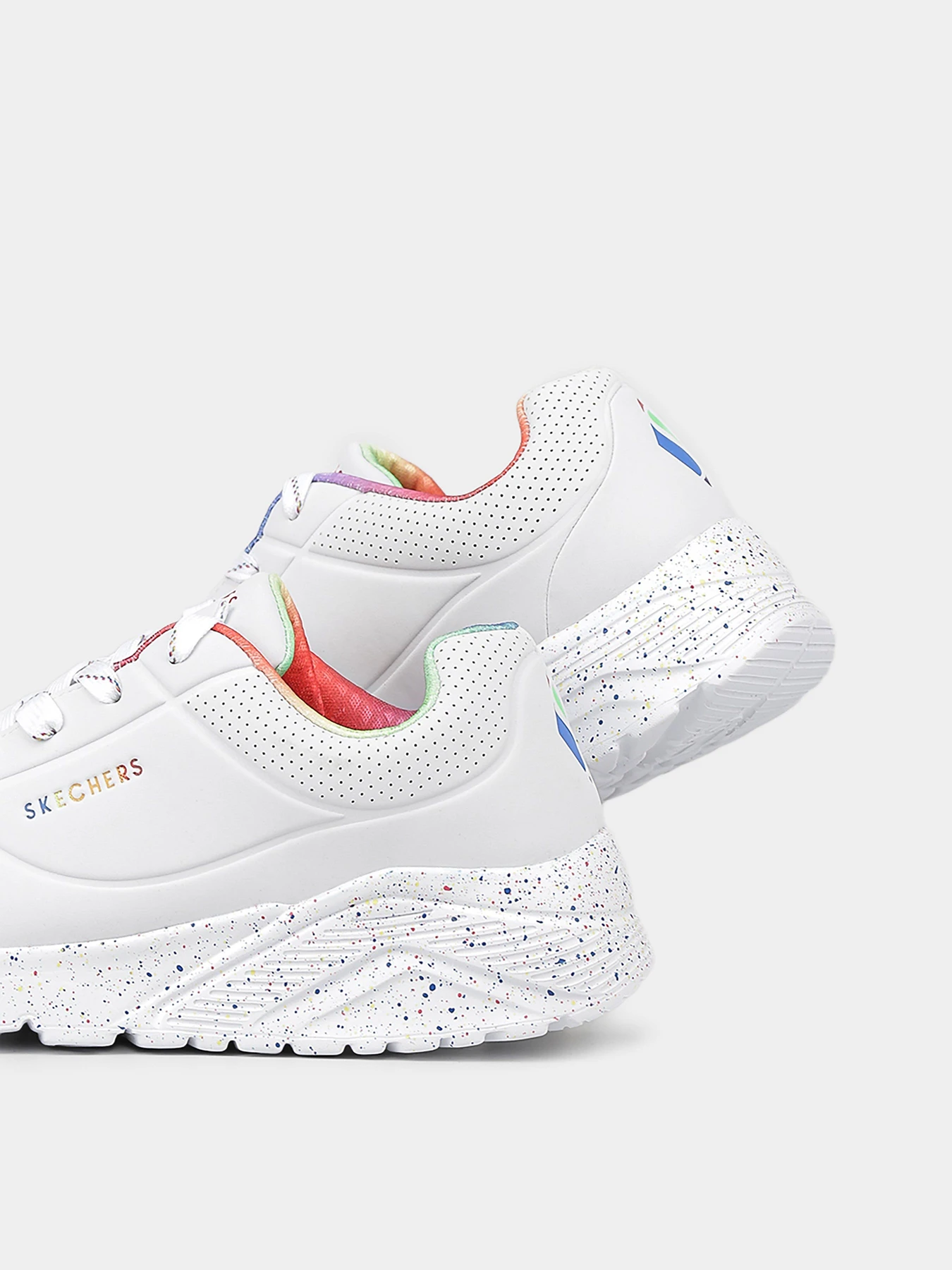 Кроссовки Skechers Uno Lite - Rainbow Speck модель 310456L WMLT Кроссовки Skechers Uno Lite - Rainbow Speck модель 310456L WMLT Фото