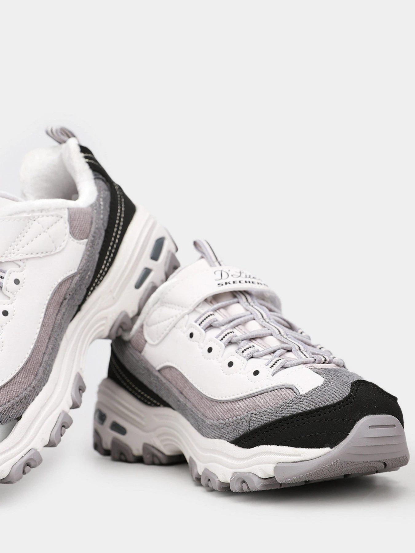 Кроссовки Skechers D`lites модель 302524L BKGY Кроссовки Skechers D`lites модель 302524L BKGY Фото