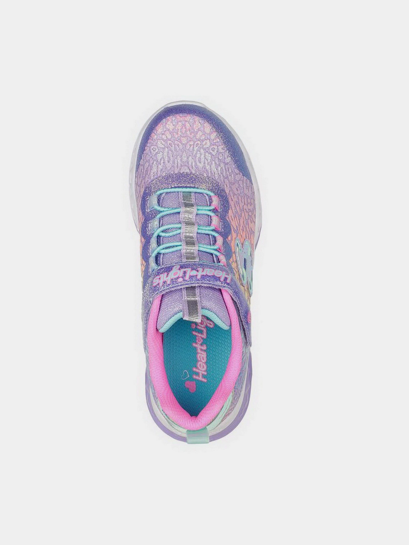 Кроссовки Skechers Flutter Heart Lights - Loves Wild модель 302314L LVMT Кроссовки Skechers Flutter Heart Lights - Loves Wild модель 302314L LVMT Фото