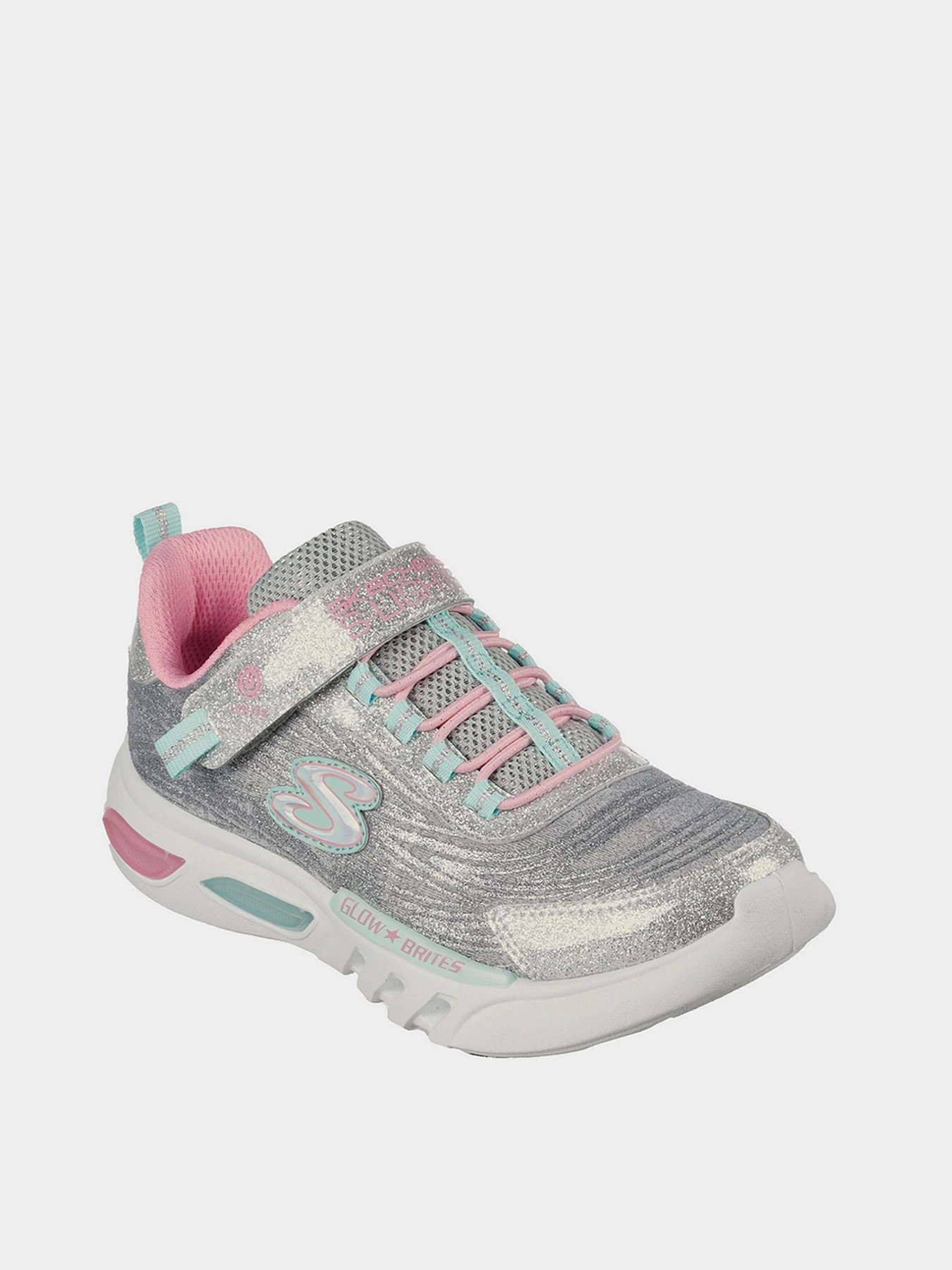 Кроссовки Skechers Glow-Brites - Dazzle Force модель 302322L LTGY Кроссовки Skechers Glow-Brites - Dazzle Force модель 302322L LTGY Фото