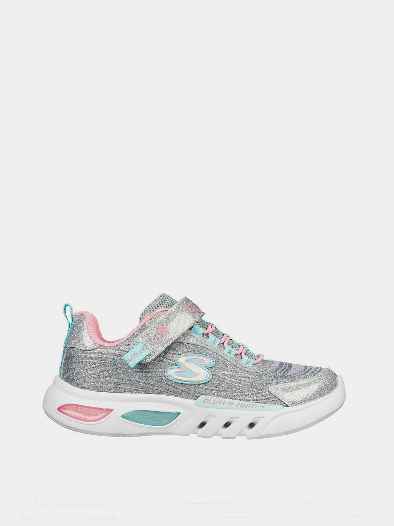 Кроссовки Skechers Glow-Brites - Dazzle Force модель 302322L LTGY Кроссовки Skechers Glow-Brites - Dazzle Force модель 302322L LTGY Фото