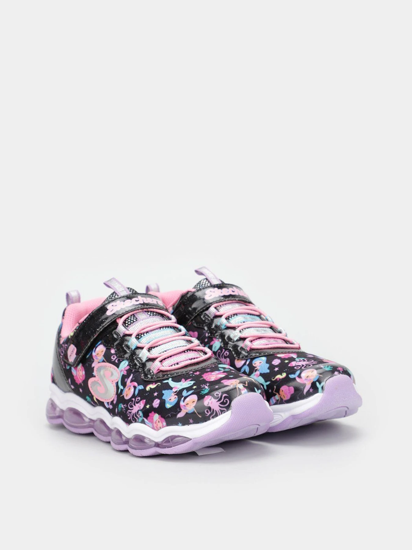 Кроссовки Skechers Lights: Glimmer Lights - Sea Glow модель 20178L BKMT Фото