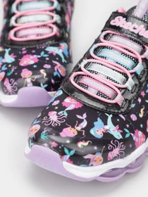 Кроссовки Skechers Lights: Glimmer Lights - Sea Glow модель 20178L BKMT Фото
